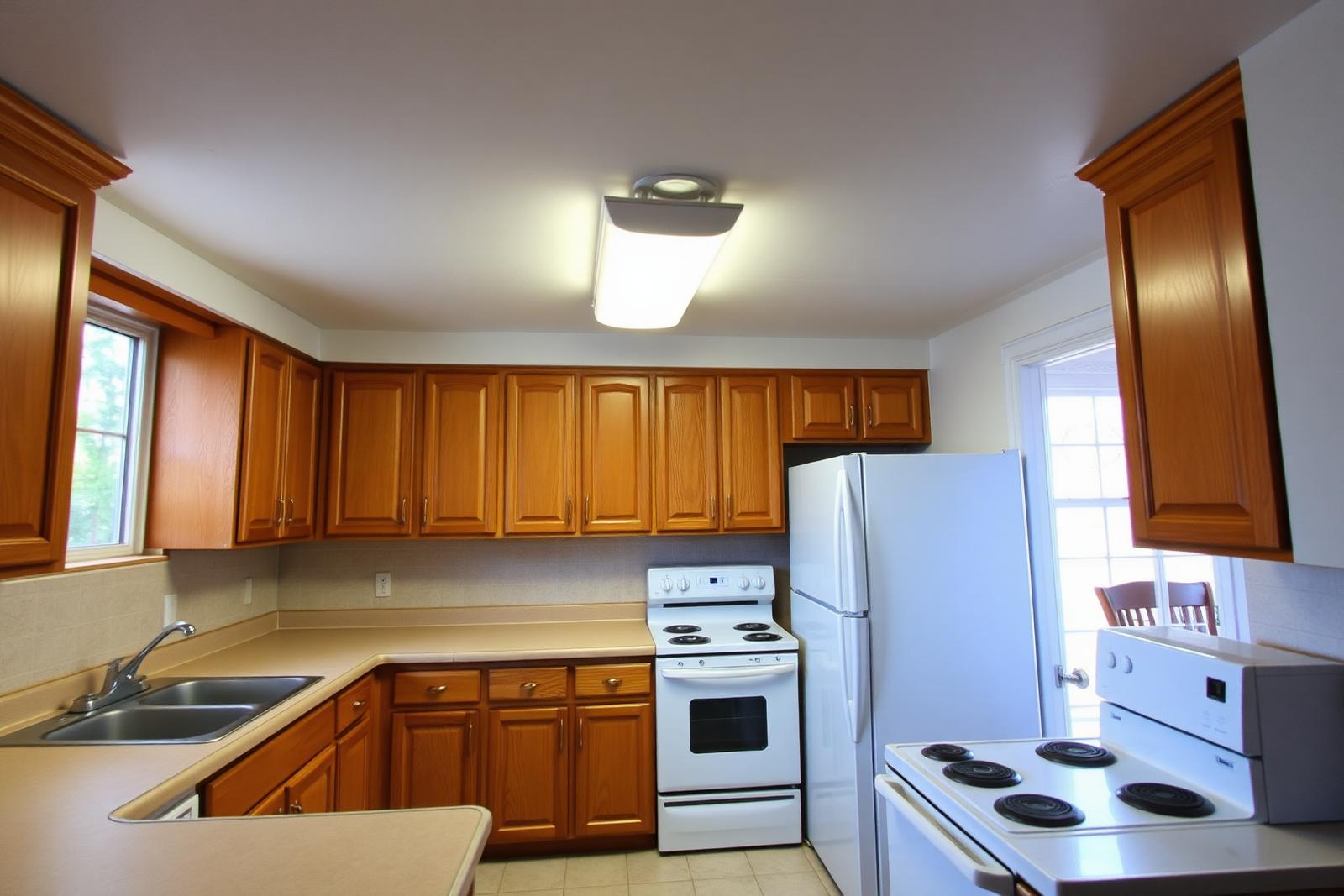 Original dated kitchen before redesign